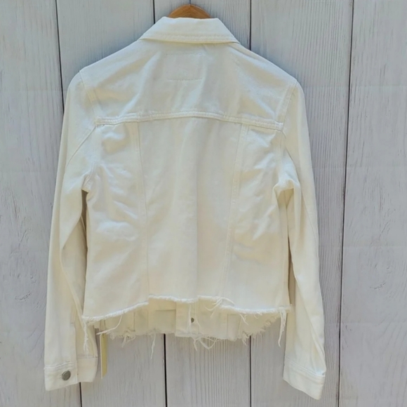 Blank NYC white denim jacket - Picture 5 of 11